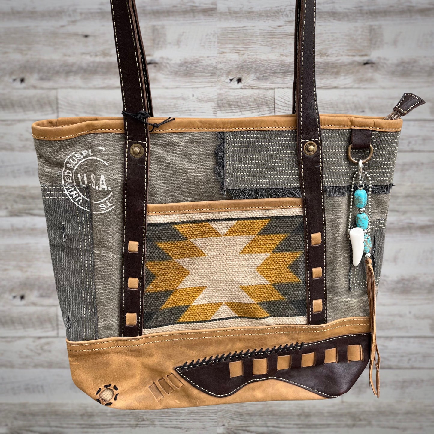 Myra Bag Coyote Bluff Concealed Carry Tote Bag