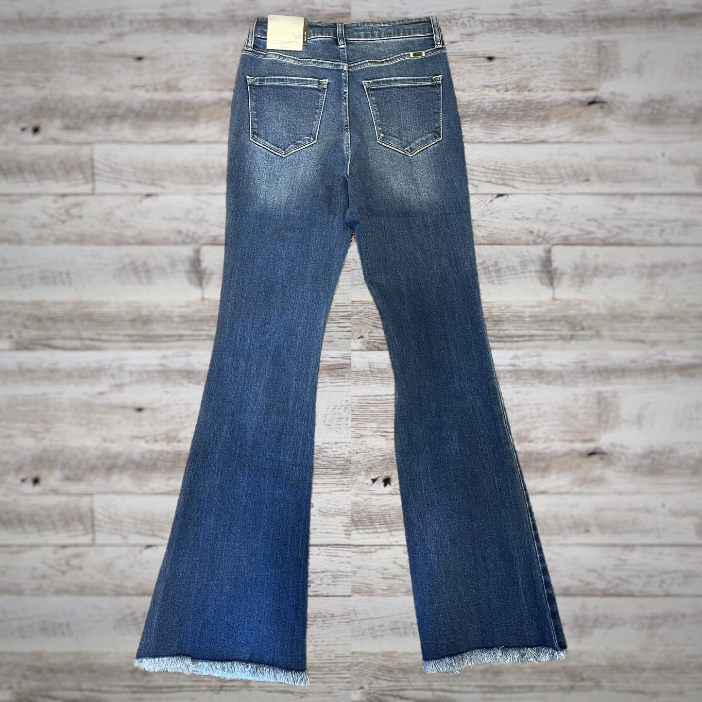 Kancan Western Flare High Rise Jeans
