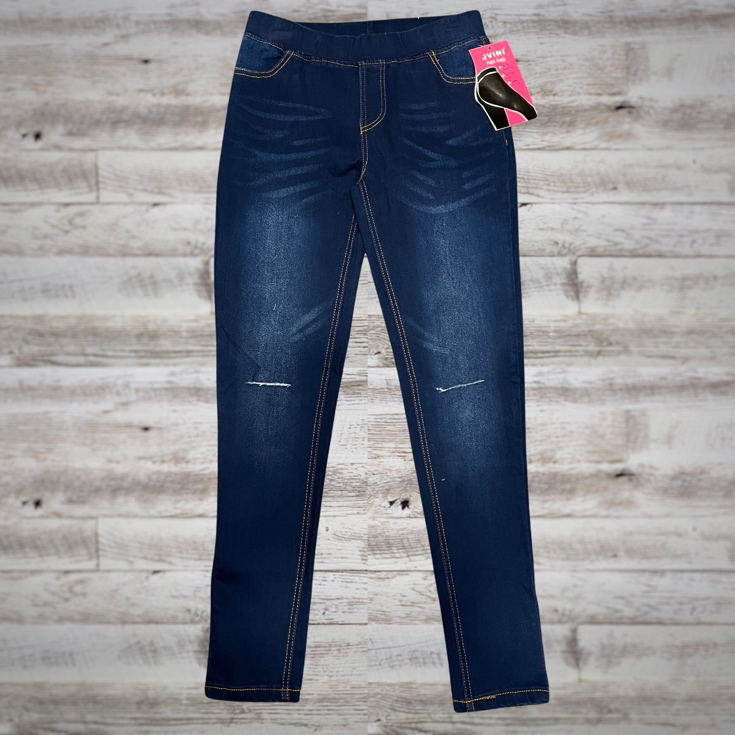 Body Sculpting Super Stretch Jeggings in Dark Wash