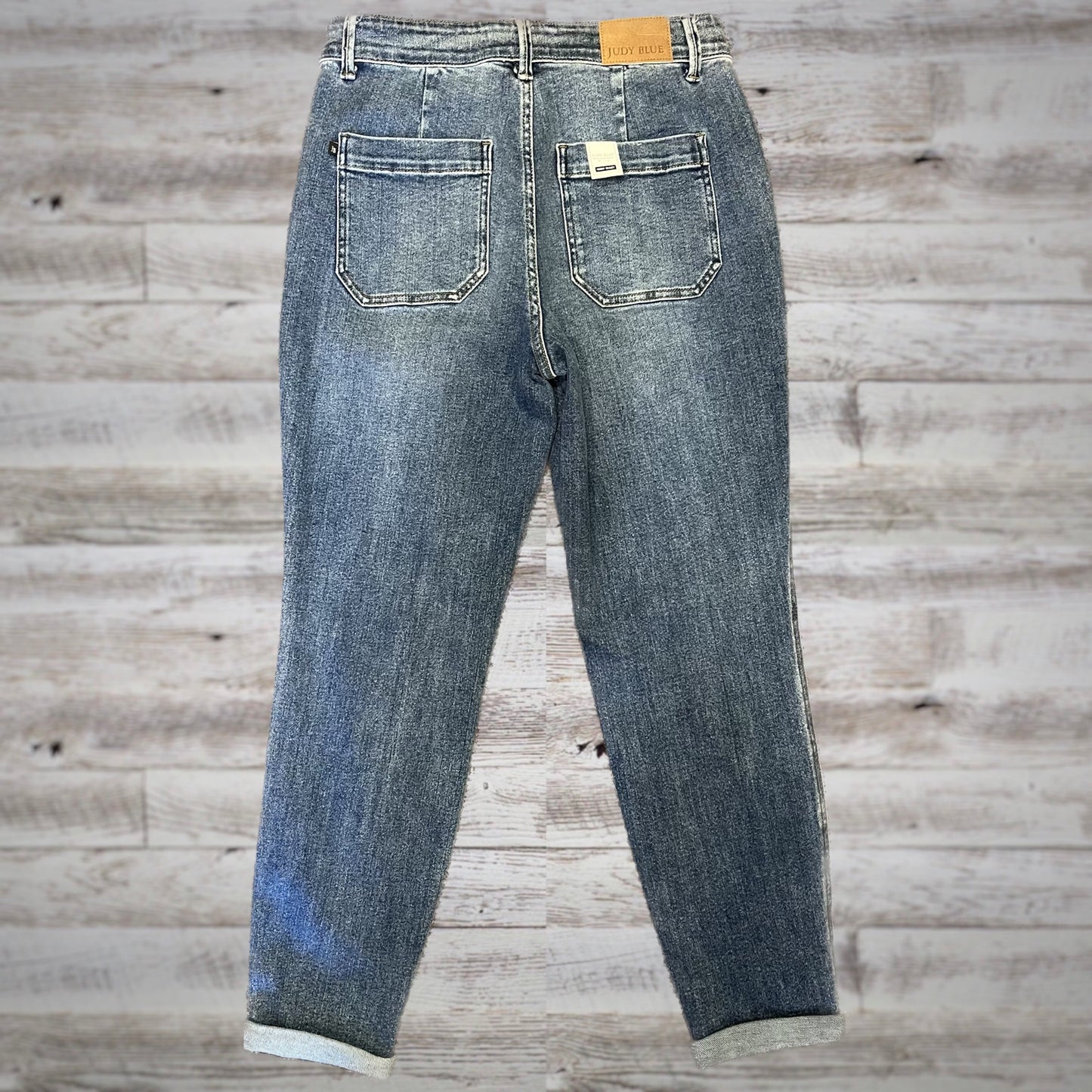 PLUS Judy Blue Jogger Style Extra Stretch Jeans