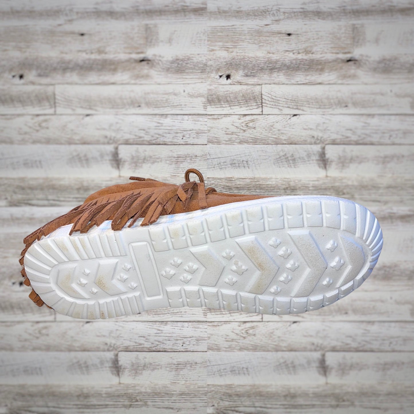 Gypsy Jazz Sunrise Serape Fringe Moc Sneakers