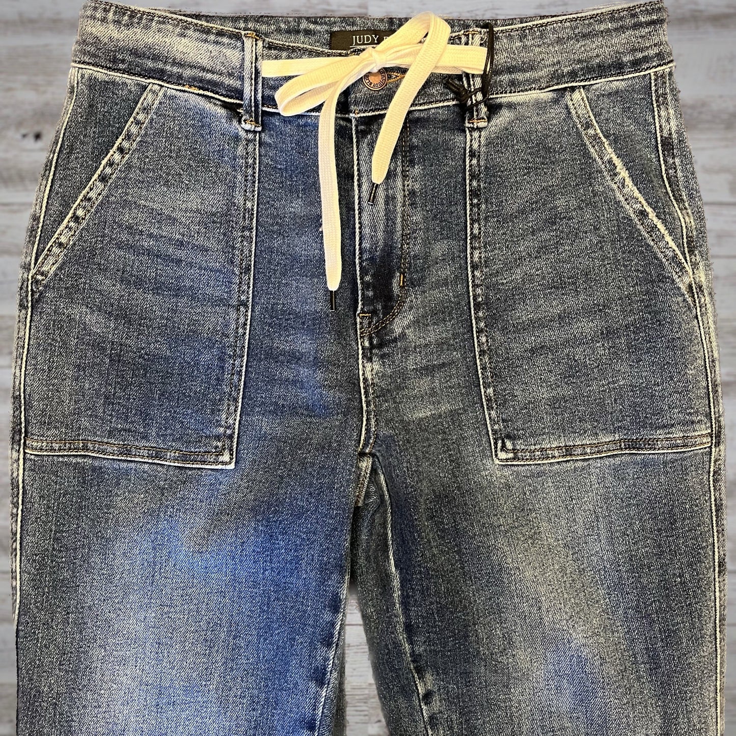 PLUS Judy Blue Jogger Style Extra Stretch Jeans