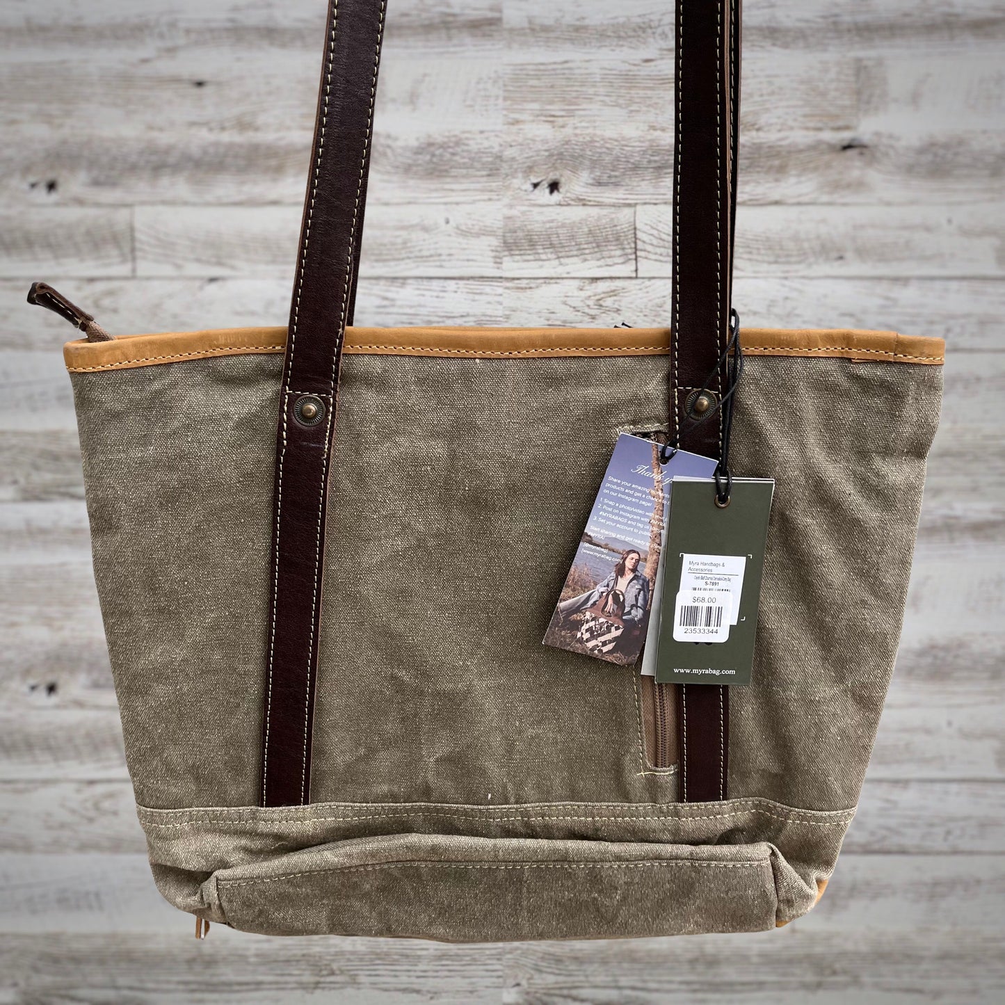 Myra Bag Coyote Bluff Concealed Carry Tote Bag