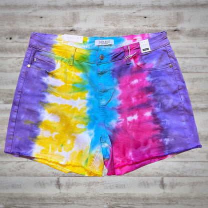 Judy Blue Snow Cone Tie-Dye High Rise Shorts