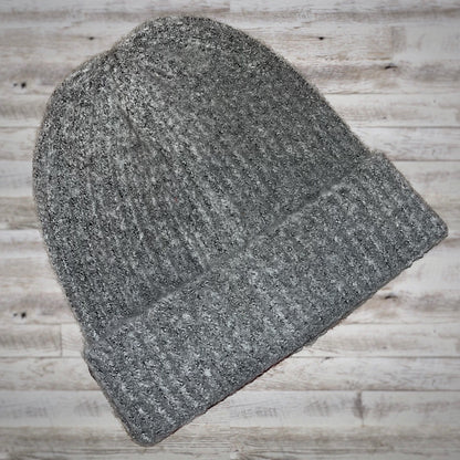 Plush Ribbed Knit Winter Beanie